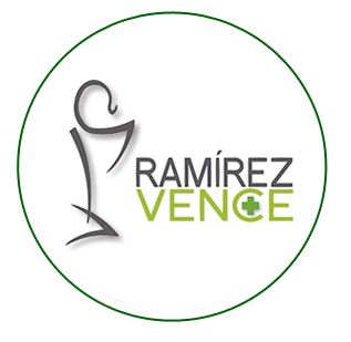 Farmacia Ramírez Vence logotipo redondo